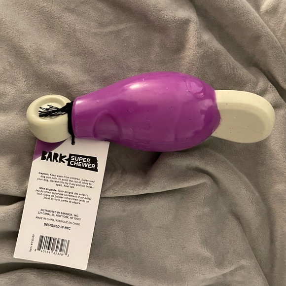 Bark Box Super Chewer ‘Holy Mackerel’ dog toy - Picture 2 of 2